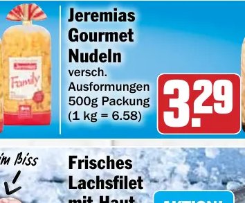 Jeremias Gourmet Nudeln