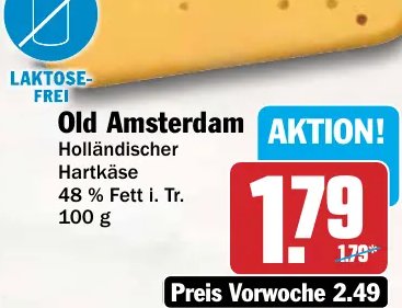 Old Amsterdam Hartkäse