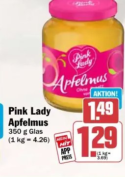 Pink Lady Apfelmus