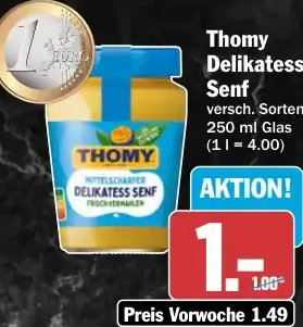 Thomy Delikatess Senf