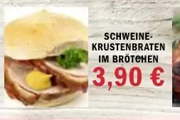 Bockwurst im Brötchen