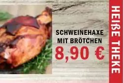 Schweine- krustenbraten im Brötchen