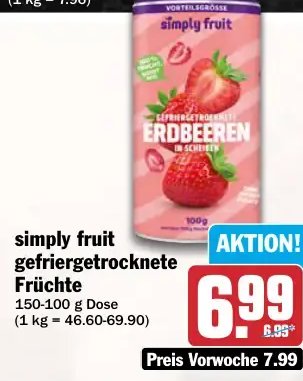 simply fruit gefriergetrocknete Früchte