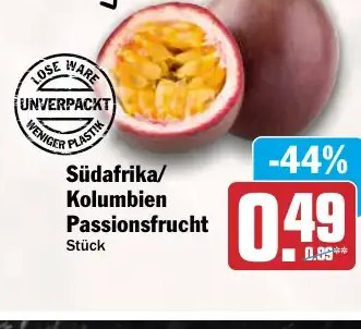 Südafrika/Kolumbien Passionsfrucht