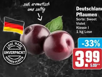 Deutschland Pflaumen