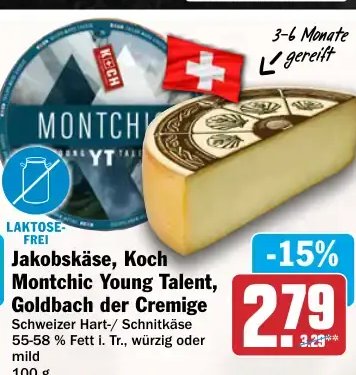 Jakobskäse, Koch Montchic Young Talent, Goldbach der Cremige