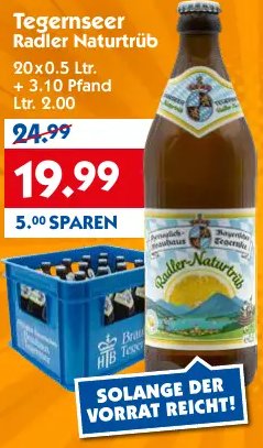 Tegernseer Radler Naturtrüb