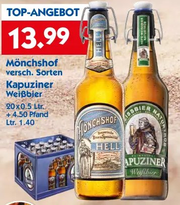 Mönchshof Kapuziner Weißbier