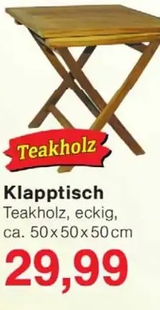Klapptisch
