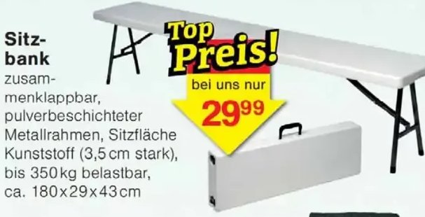 Sitzbank