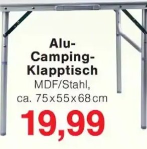 Alu-Camping-Klapptisch