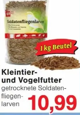 Kleintier- und Vogelfutter