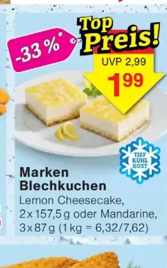 Marken Blechkuchen