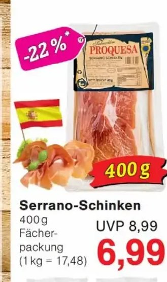 Serrano-Schinken