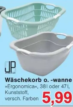 Wäschekorb o. -wanne