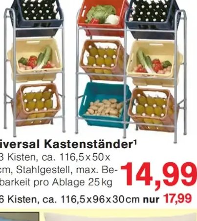 Universal Kastenständer
