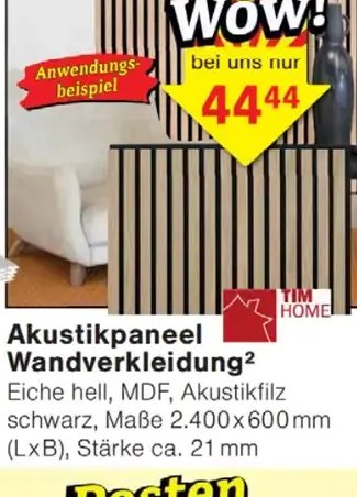 Akustikpaneel Wandverkleidung