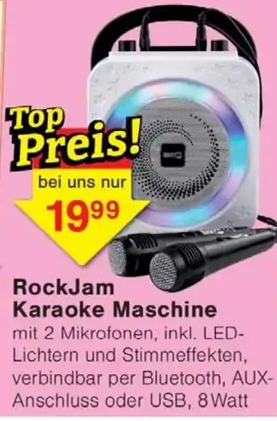 RockJam Karaoke Maschine