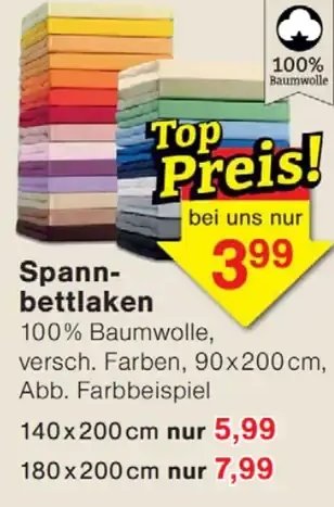 Spannbettlaken