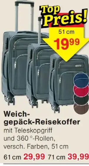 Weichgepäck-Reisekoffer