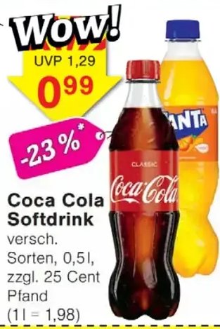 Coca Cola Softdrink