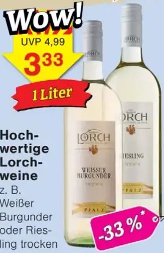 Hochwertige Lorchweine