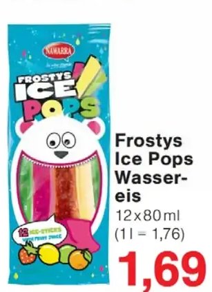 Frostys Ice Pops Wassereis