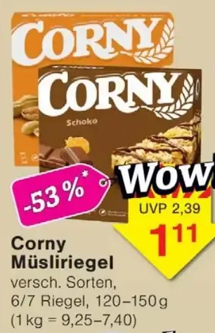 Corny Müsliriegel