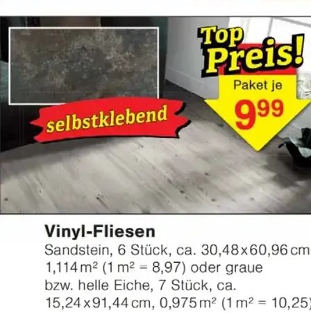 Vinyl-Fliesen