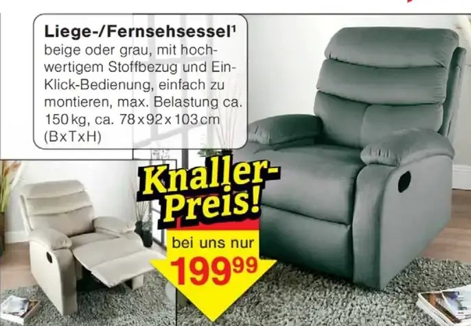 Liege-/Fernsehsessel