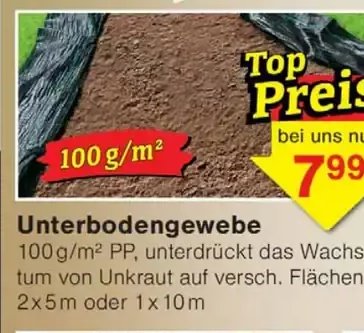 Unterbodengewebe