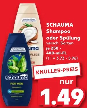 SCHAUMA Shampoo oder Spülung