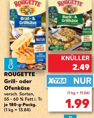 ROUGETTE Grill- oder Ofenkäse
