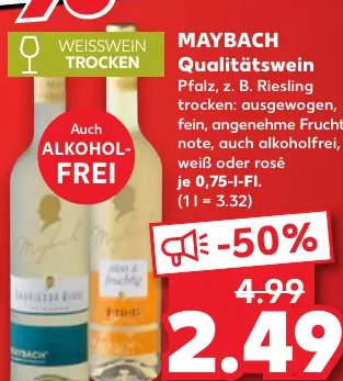 MAYBACH Qualitätswein