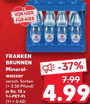 FRANKEN BRUNNEN Mineral- wasser
