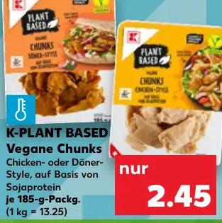 K-PLANT BASED Vegane Chunks