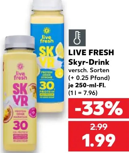 LIVE FRESH Skyr-Drink