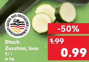 Dtsch. Zucchini, lose