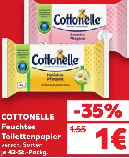 COTTONELLE Feuchtes Toilettenpapier