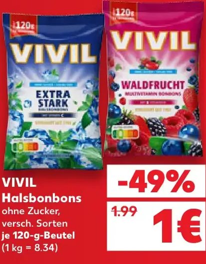 VIVIL Halsbonbons