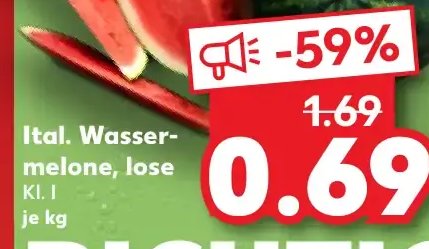 Ital. Wassermelone, lose