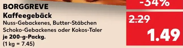 BORGGREVE Kaffeegebäck