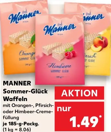 MANNER Sommer-Glück Waffeln