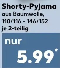 Shorty-Pyjama