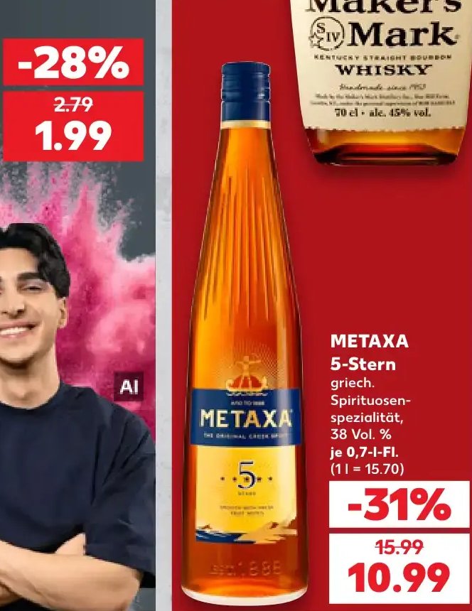 METAXA 5-Stern