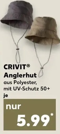 CRIVIT® Anglerhut