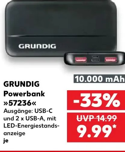 GRUNDIG Powerbank »57236«