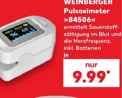 WEINBERGER Pulsoximeter »84506«