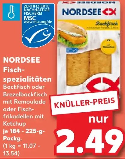 NORDSEE Fischspezialitäten