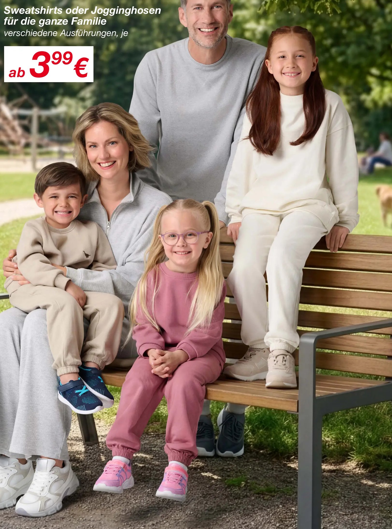 Sweatshirts oder Jogginghosen